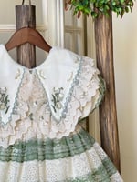 فستان فرنسي من 4 الى 10 سنوات