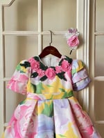 فستان مورد 4 الى 10 سنوات بدون الطوق