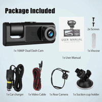 داش كام بلاك بوكس ثلاث كامرات الاصدار جديد مع ذاكر...