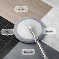 ممسحة أرضيات وكس الذكية مع دلو يعمل بنظام التجفيف...