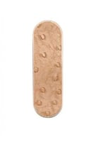 مسكة مومو ستيك جلد نعام - بني