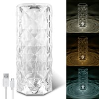 اضاءة كريستالية متعددة الالوان