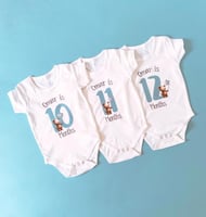 بوكس الشهور ثيم الدبدوب بالبالونه - Teddy Bear wit...