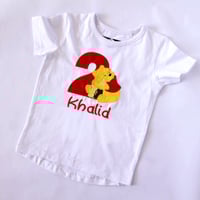 تيشرت تطريز عيد ميلاد ويني الدب - Winnie Embroider...
