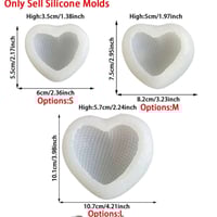 « قالب قلب مخطط »