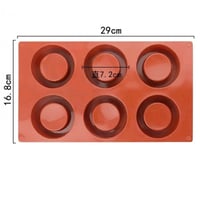 «قالب سيلكون دائري مجوف »