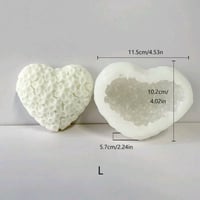 « قالب قلب بزهور »