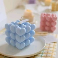 « قالب فقاعات قلوب »