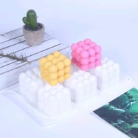 « قالب سيلكون شكل فقاعات كبيرة »