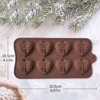 « قالب سيلكون قلب سداسي »