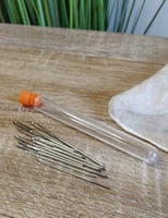 « مجموعة إبر كبيرة لخرم مكان الفتيل »