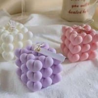 « قالب فقاعات قلوب »