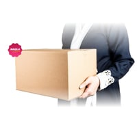 كرتون شحن بني 33L*25W*20H(سنتميتر )#1104