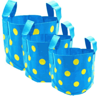 أصيص قماشي سمارت بوت أزرق