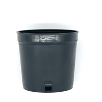 مركن بلاستيك أسود 12 سم