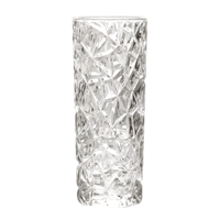 فازة زجاجية اسطوانية