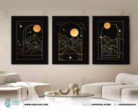 لوحة جدارية كانفس تصميم ما وراء الخطوط