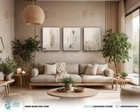 لوحة جدارية كانفس تصميم صباح ساكن