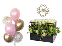 باقة عيد الميلاد صندوق الروز