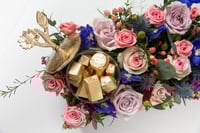 باقة تهنئة بفخامة