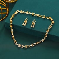 طقم سلسال وحلق تيفاني