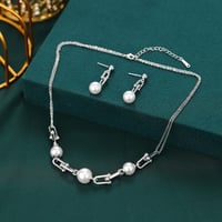 طقم سلسلة وحلق تيفاني الجديد