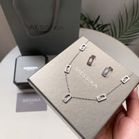 طقم ميسيكا (سلسال وحلق)