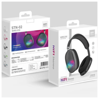 سماعة راس لا سلكية اس تي ان - 02 من هاي فاي