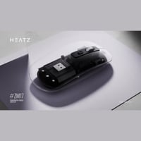 ماوس لاسلكية من هيتز شفافة heatz mouse zm17