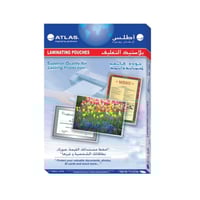 ورق تغليف حراري 100 حبة 125 ميكرون مقاس ATLAS A4