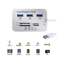 موزع يو اس بي HUB HSB وقارئ ذاكرة متعدد