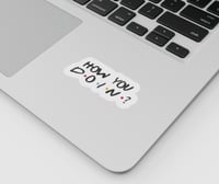 ملصق - How you doin