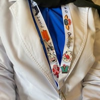 دبوس سكرب ازرق