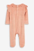 وردي - بذلة نوم Frill Velour - next نكست من 3-6 شه...