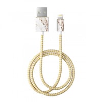 - كيبل لايتننق قماشي بطول 1 متر من iDEAL - بألوان...