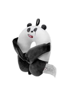 وسادة شكل U مع غطاء للعين من الدببة الثلاثة (باندا...