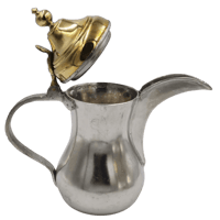 طقم دلة بغدادي لونين