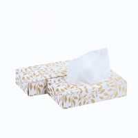 مناديل صغيرة بنقشه ذهبية مميزه