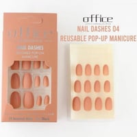 اظافر اوفيس مطفي مخملي لصق ذاتي - 04