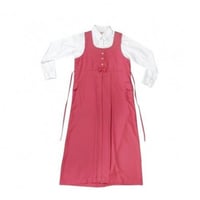 مريول ابتدائي وردي مقاس 26-34 موديل 16