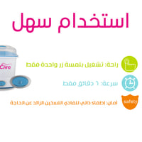 جهاز تعقيم الرضاعات Dr.Care