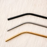 مزاز ستيل منحني للمشروبات الباردة والساخنة