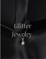 Glitter jewelry