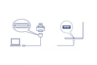 كابل طابعة منفذ براليل Parallel 1284