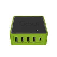 قوي - كيمبا شاحن مكتبي 5 منافذ 60 واط