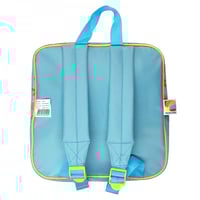 شنطة ظهر 11 انش سماوي مع علبة غداء وزمزمية - بينك...