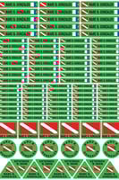 ملصق لمعدات الغوص Diving label