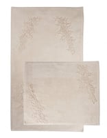 طقم دعاسات مطرزة Lizzy لون بيج