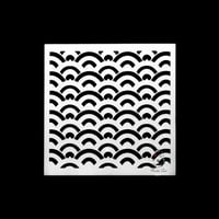 255 - ورق استنسل زخرفة 13سم * 13سم