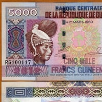 غينيا فئة 5000 فرنك أنسر